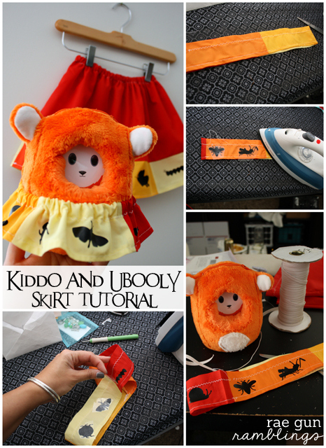 Bug Skirt Tutorial for the Ubooly Interactive Toy - Rae Gun Ramblings