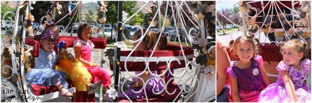princess festival carriage ride - Rae Gun Ramblings