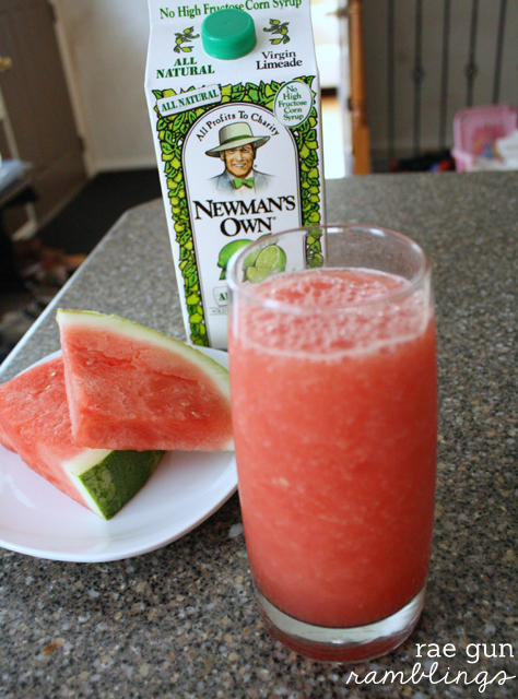 Healthy and speedy delicious watermelon lime cooler recipe - Rae Gun Ramblings