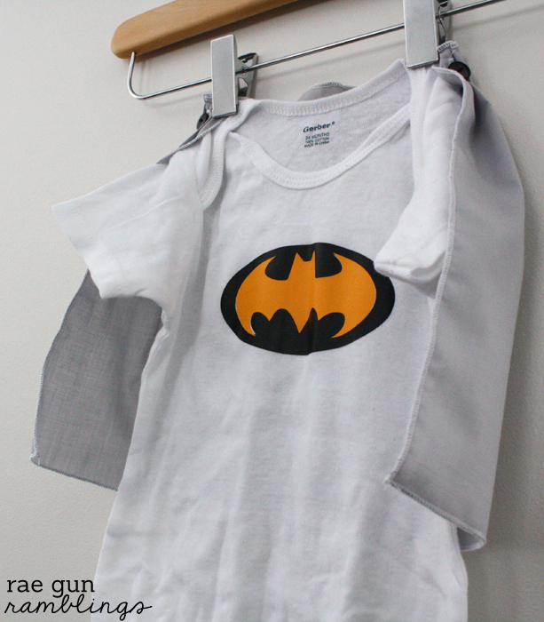 Super Hero Cape Shirt or Onesie Tutorial - Rae GUn Ramblings