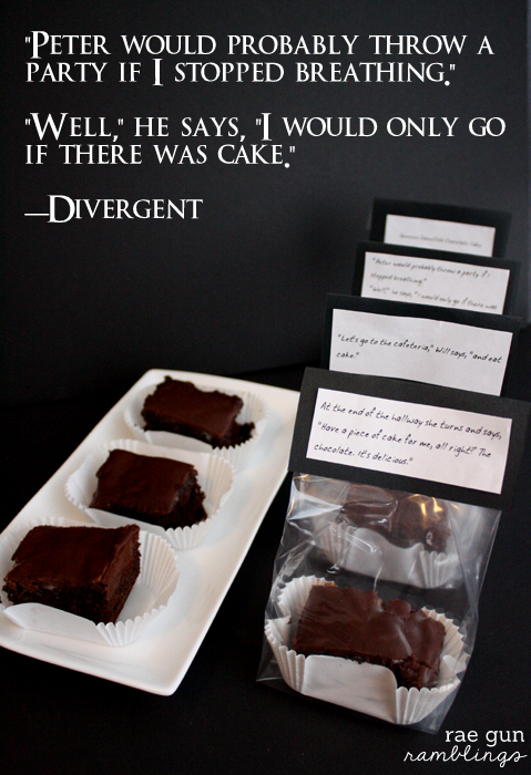 Dauntless Chocolate Cake Recipe and Free Divergent Quote ...