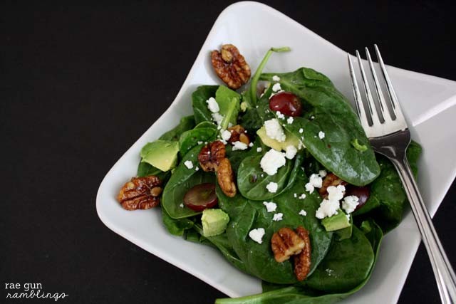 Maple Pecan Salad - Rae Gun Ramblings