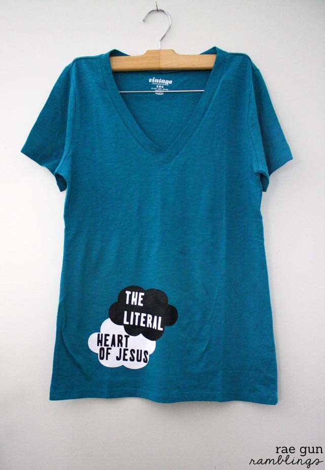 The Fault In Our Stars Shirt - Rae Gun Ramblings