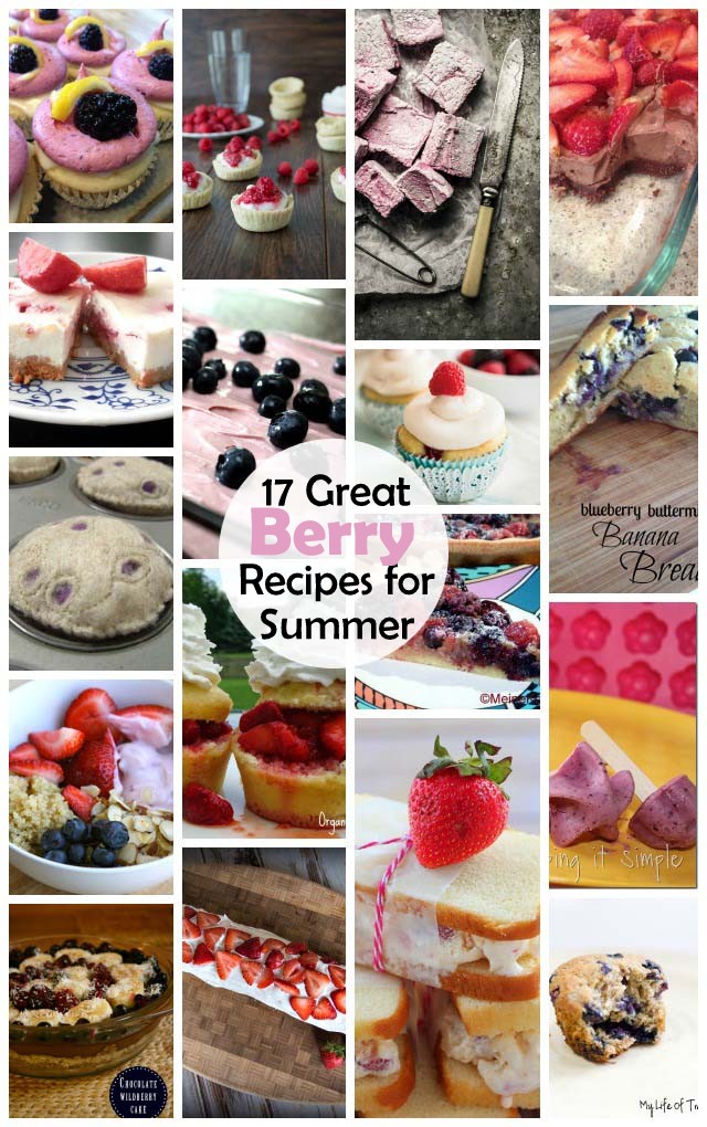 Great collection of berry recipes perfect for the Summer - Rae Gun Ramblings