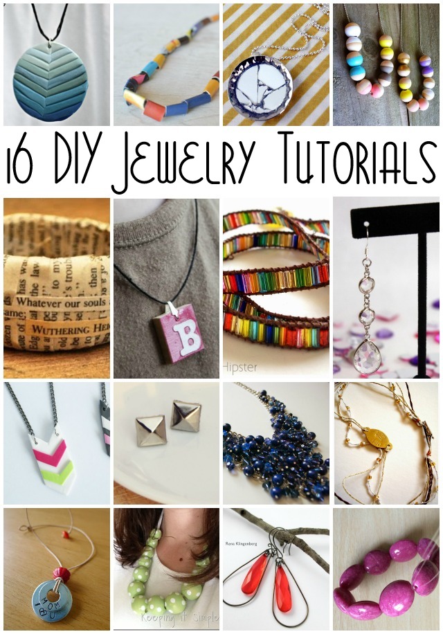 16 Fabulous DIY Jewelry tutorials - Rae Gun Ramblings