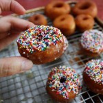 Delicious and easy donut recipe with dairy free and vegan options - Rae Gun Ramblings