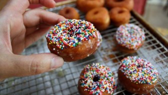 Delicious and easy donut recipe with dairy free and vegan options - Rae Gun Ramblings