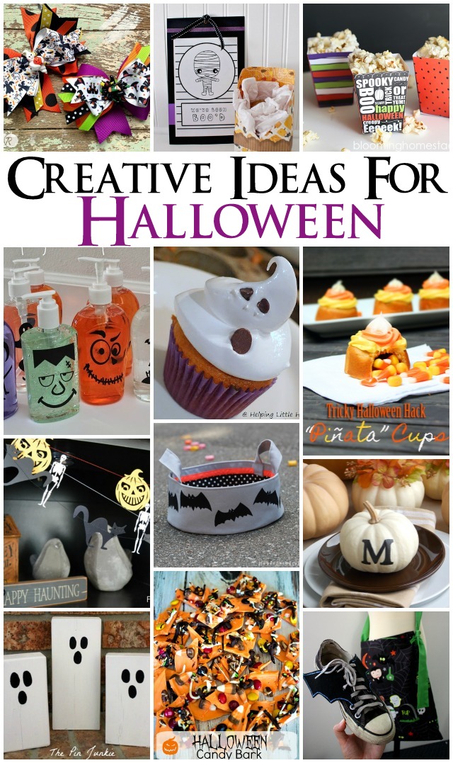 Great collection of creative Halloween ideas - Rae Gun Ramblings #halloween #crafts #diy #recipes