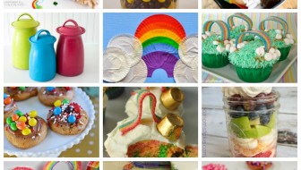 Great Rainbow crafts, recipes and more perfect for St. Patrick's Day