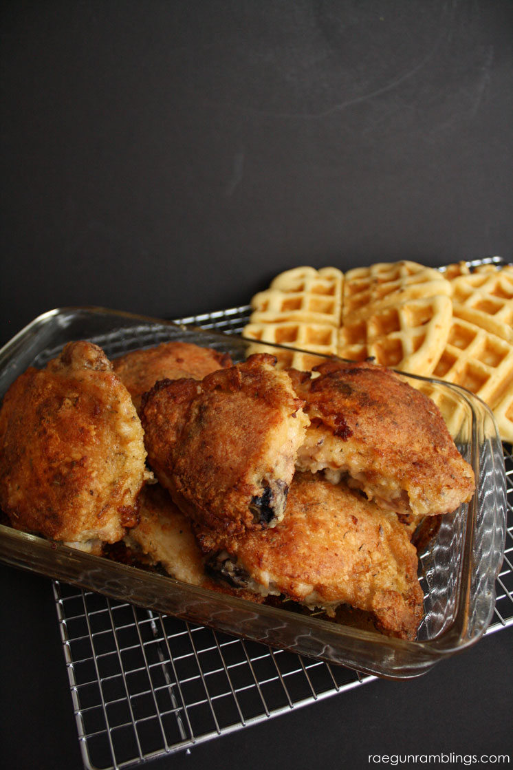 Oven Fried Chicken Recipe - Rae Gun Ramblings