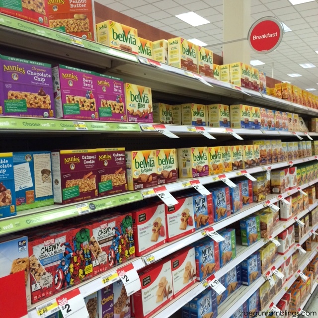 Marvel Chewy Granola Bars at Target