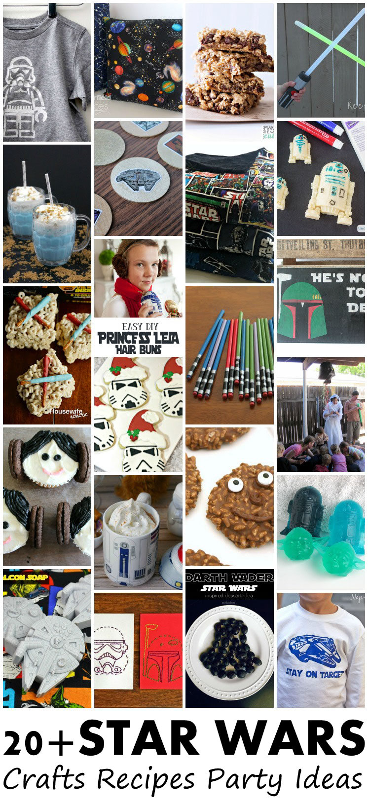 Over 20 awesome Star Wars DIY tutorials, craft projects, recipes and party ideas