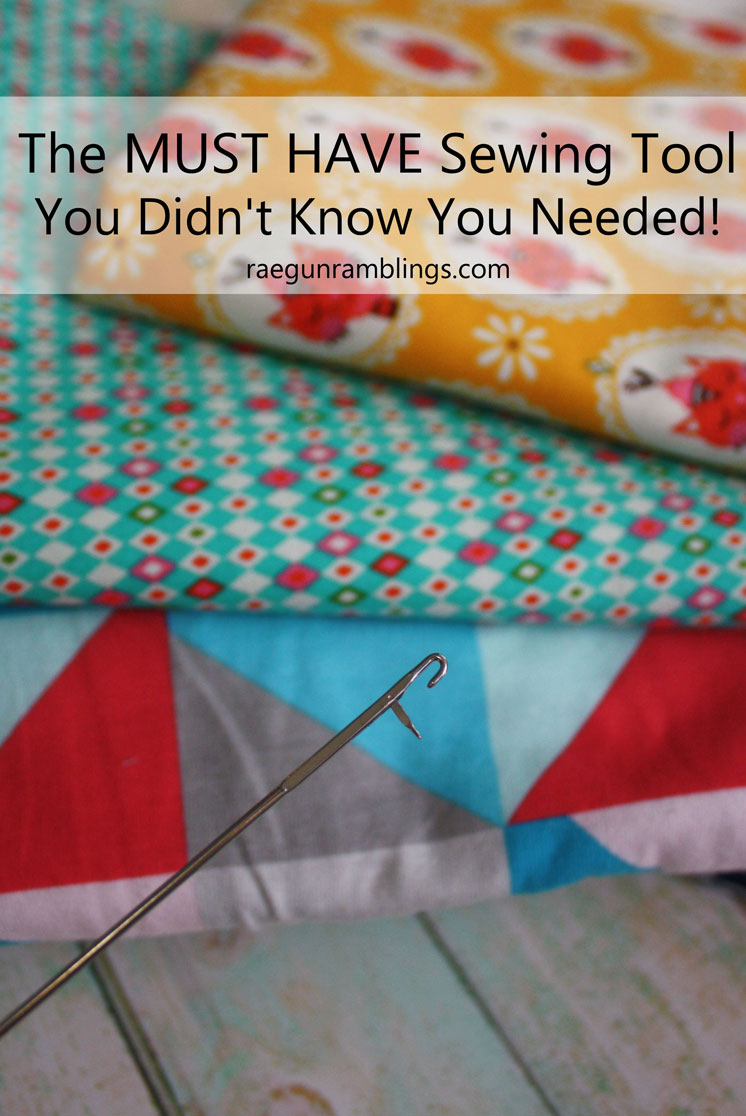 Yes! Why don't people tell you about this. Makes sewing so many things WAY easier. from Rae Gun Ramblings