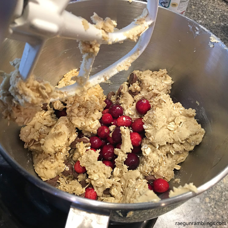 delicious cranberry oatmeal chocolate chip cookies recipe