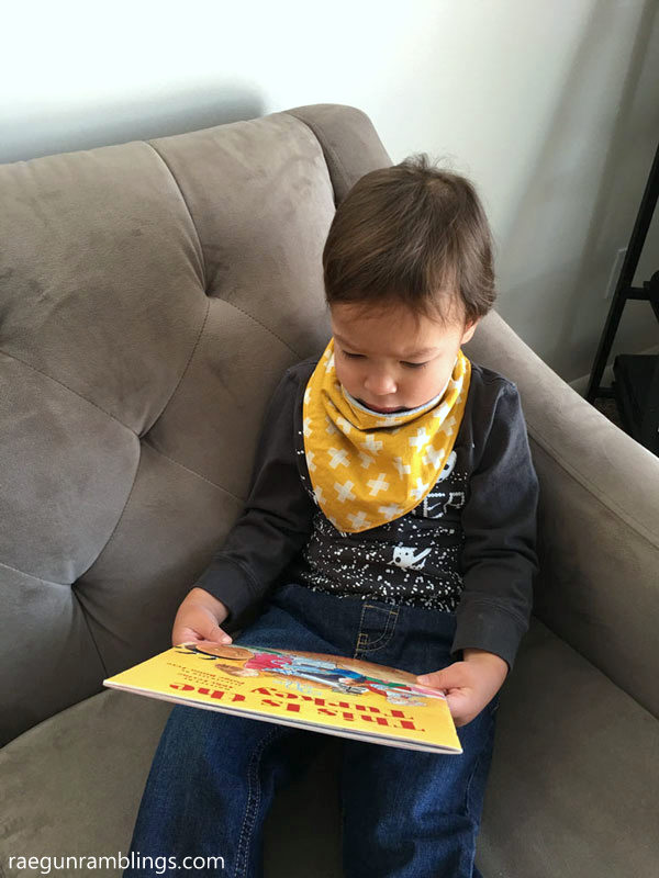 Toddler handkerchief scarf sewing tutorial