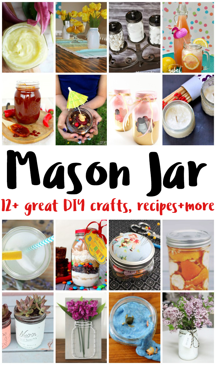 These Mason Jar Crafts Recipes DIY projects look absolutely amazing
