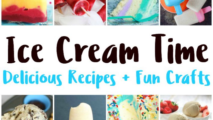 Ice Cream Recipes, Craft Ideas and Block Party