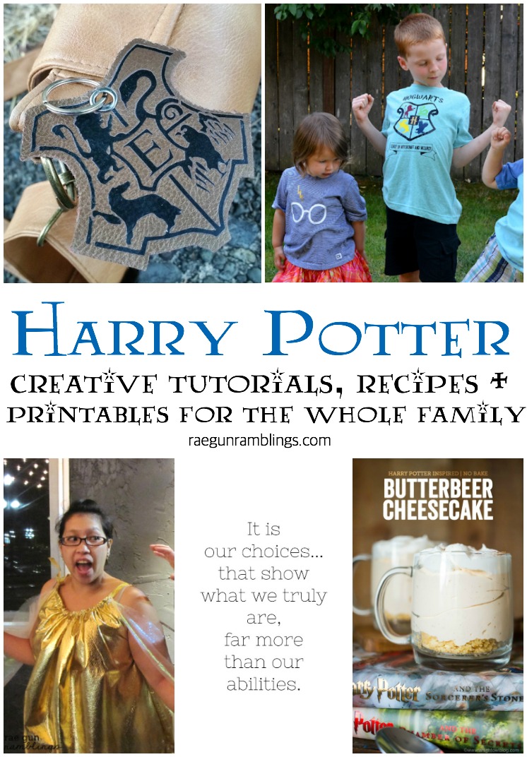 creative tutorials recipes and printables for Harry Potter fans