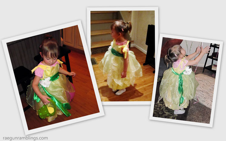 Princess Tiana Dress from The Princess and the Frog - Rae Gun Ramblings