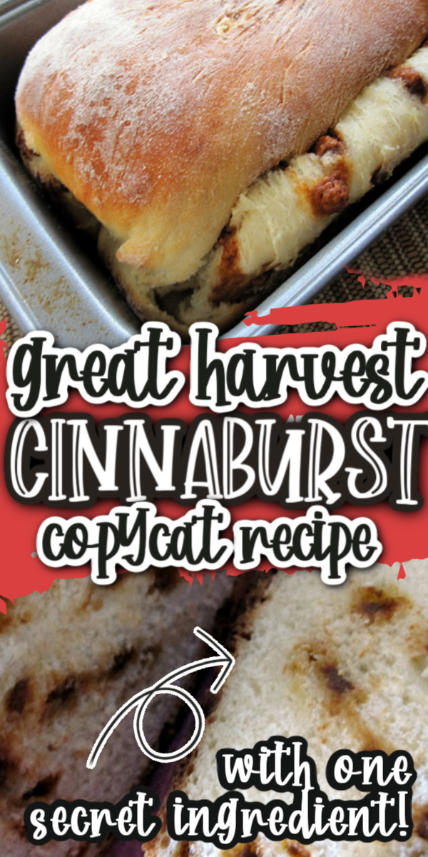 Great Harvest Cinnaburst Bread Copycat Recipe