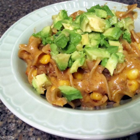 Great spin on mac and cheese. Taco mac and cheese recipe.