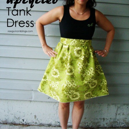 Turn 1.5 yards of fabric and an old shirt into a cute new dress in just 30 minutes - Rae Gun Ramblings
