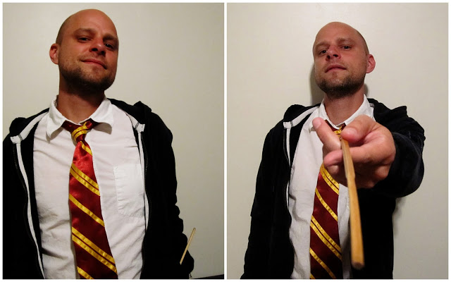 toewijzing Maori Verlengen Harry Potter Countdown: Hogwarts Gryffindor Tie Tutorial - Rae Gun Ramblings