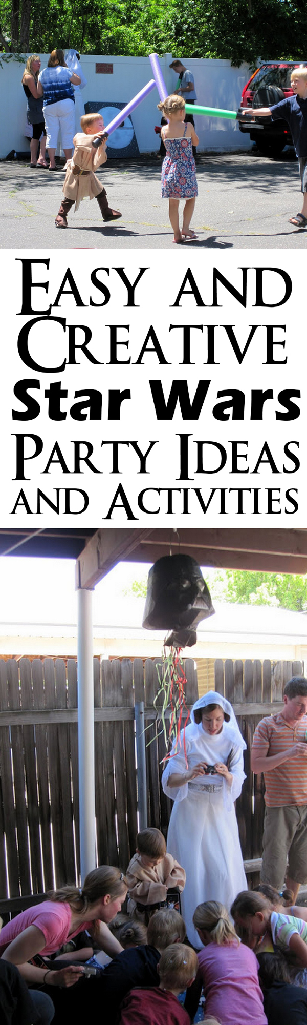 Super cute Star Wars party. Great doable ideas and activities at Rae Gun Ramblings