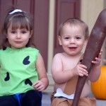 pebbles and bam bam costume