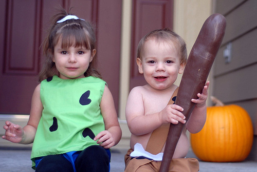 customer appreciation pic pebbles and bam bam costumes rae gun