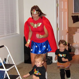 DIY wonder women costume