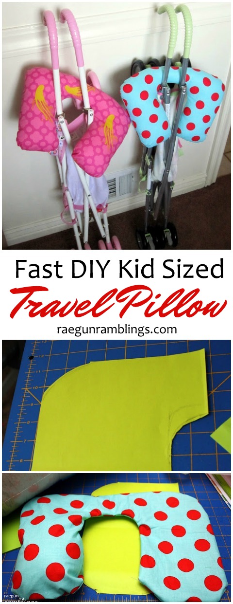 child travel neck pillow pattern