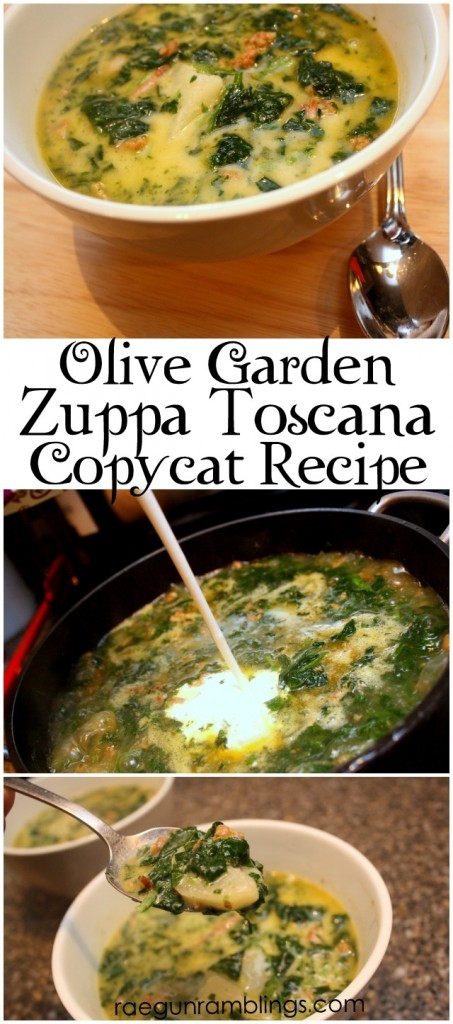 Recipe: Olive Garden Zuppa Toscana - Rae Gun Ramblings