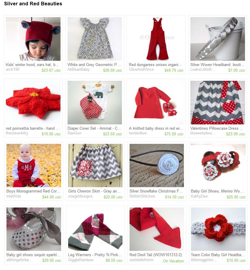 Etsy Treasury