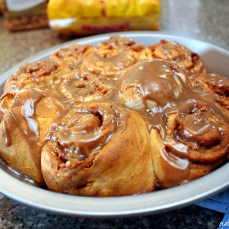 Maple Bacon Cinnamon Sweet Rolls at Rae Gun Ramblingss