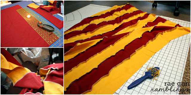 Gryffindor Harry Potter Pajama PantsTutorial at Rae Gun Ramblings