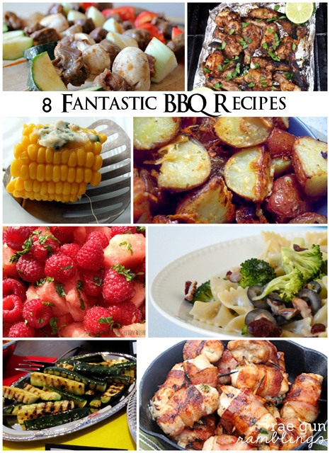 What We Wore, Read, and Made Link Party: BBQ Recipes Features - Rae Gun