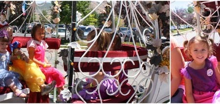 princess festival carriage ride - Rae Gun Ramblings