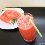 Easy and delicious watermelon lime cooler recipe. Great smoothie alternative and so healthy too.
