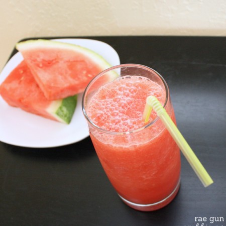 Easy and delicious watermelon lime cooler recipe. Great smoothie alternative and so healthy too.