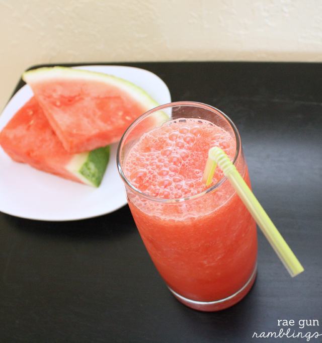 Easy and delicious watermelon lime cooler recipe. Great smoothie alternative and so healthy too.