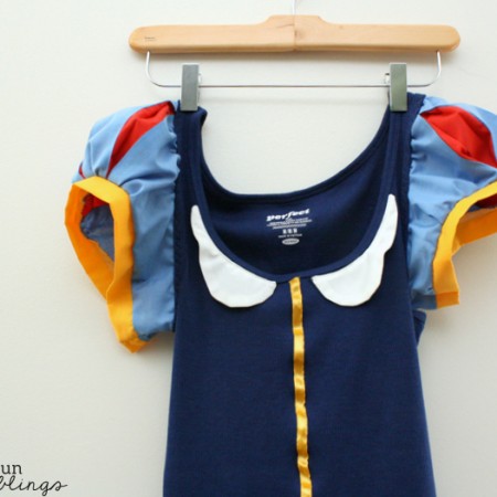 Snow White Shirt Tutorial turn a basic tank into a cute costume - Rae Gun Ramblings