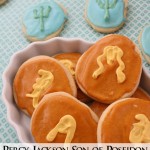 Make your own golden drachmas or son of poseidon cookies for your favorite #percyjackson fan - Rae Gun Ramblings