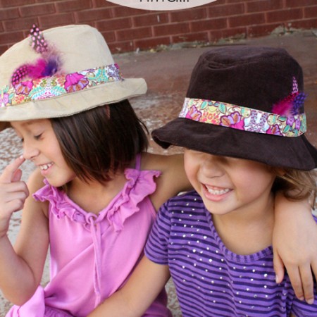 DIY Fedora hat pattern for kids - Rae gun Ramblings