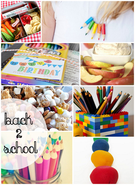 Great back to school projects and snack ideas