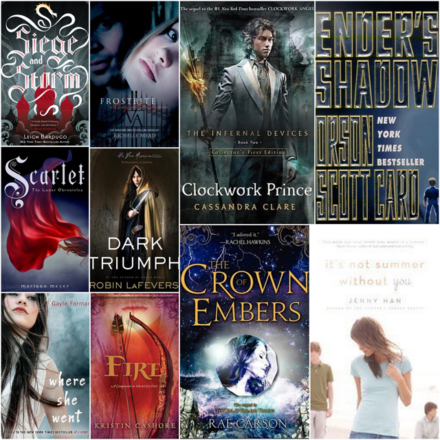 Top Ten YA book sequels - Rae Gun Ramblings