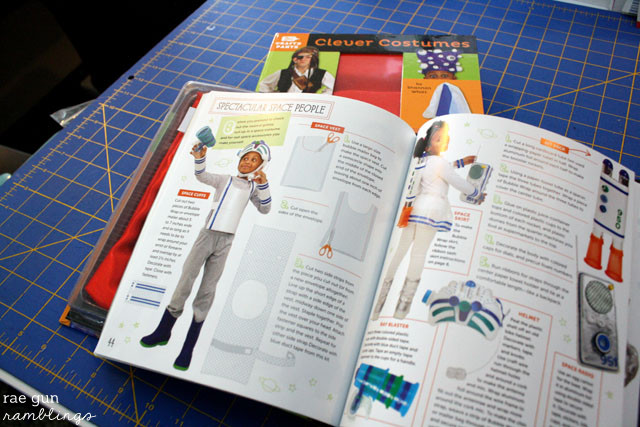 Make super unique costumes from every day household items. Clever Costumes Book - Rae Gun Ramblings