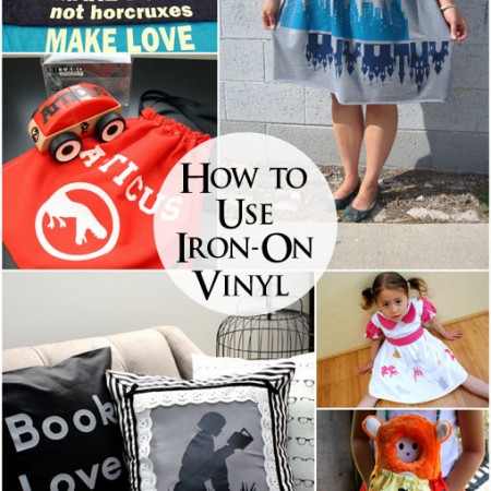 How to make custom vinyl iron-ons - Rae Gun Ramblings #cricut #craft #diy