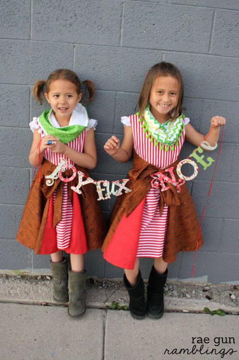 Great kid dress pattern and free cowl tutorial - Rae Gun Ramblings