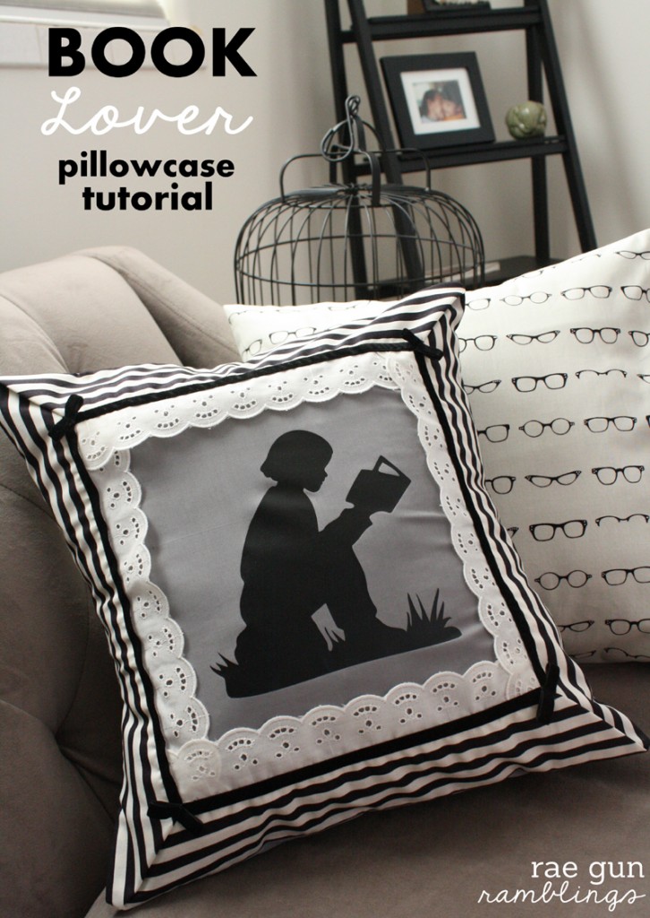 Book Lover Night Circus Pillowcase Tutorial - Rae Gun Ramblings